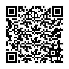 Código QR para número de teléfono +12059867049