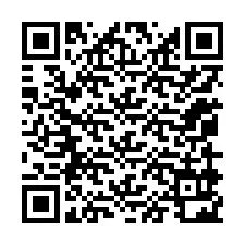 QR-koodi puhelinnumerolle +12059922455