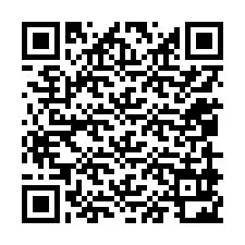 QR-code voor telefoonnummer +12059922456