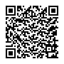 Código QR para número de telefone +12059922458