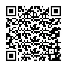 QR-Code für Telefonnummer +12059943013