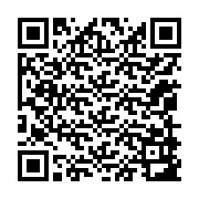 QR-Code für Telefonnummer +12059983325