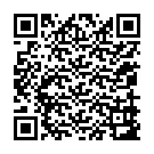 Código QR para número de teléfono +12059983804