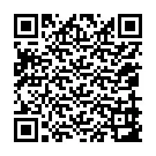 QR-koodi puhelinnumerolle +12059983808