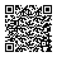 電話番号のQRコード +12059984390