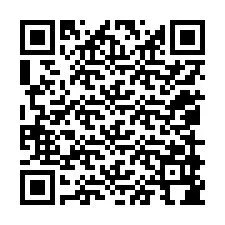 Código QR para número de teléfono +12059984398