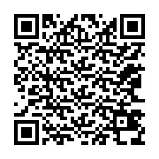 Código QR para número de teléfono +12063438469