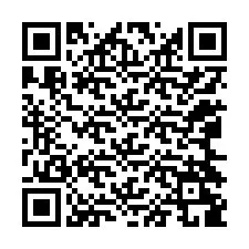 Código QR para número de teléfono +12064289628