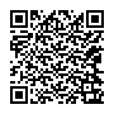 QR-koodi puhelinnumerolle +12064363229