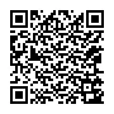 Kod QR dla numeru telefonu +12065743419