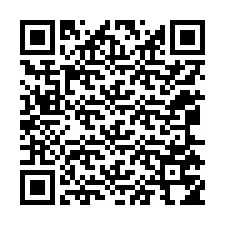 Codice QR per il numero di telefono +12065754344