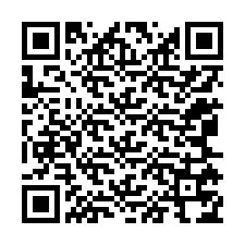 Kode QR untuk nomor Telepon +12065774034