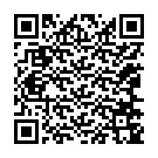 Kode QR untuk nomor Telepon +12066745729