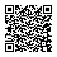 QR код за телефонен номер +12066748108