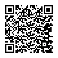 Código QR para número de telefone +12066757437