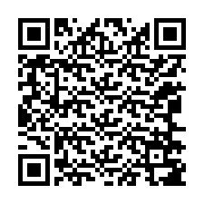 Código QR para número de teléfono +12066787624