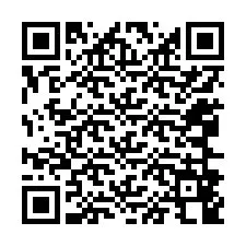 Kode QR untuk nomor Telepon +12066848433