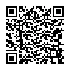 QR-koodi puhelinnumerolle +12066848435