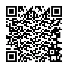 QR-koodi puhelinnumerolle +12066861532