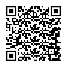 QR-koodi puhelinnumerolle +12066873435