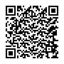 QR-koodi puhelinnumerolle +12066874219