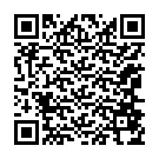 Kode QR untuk nomor Telepon +12066874775