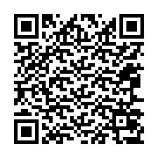 Codice QR per il numero di telefono +12067077613