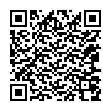 Codice QR per il numero di telefono +12067078389