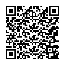 QR-код для номера телефона +12067143065