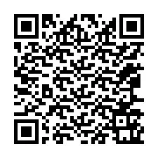 QR kód a telefonszámhoz +12067161749