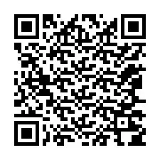 QR код за телефонен номер +12067204369