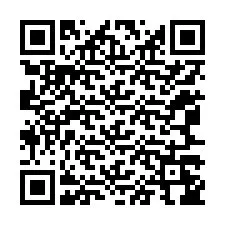 Kode QR untuk nomor Telepon +12067246820