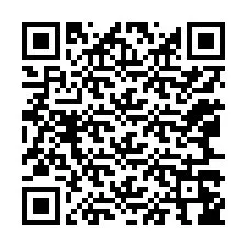 Kode QR untuk nomor Telepon +12067246829