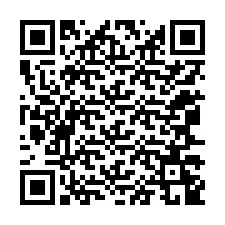 Código QR para número de telefone +12067249574