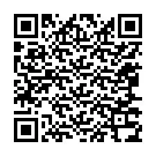 Kode QR untuk nomor Telepon +12067334386