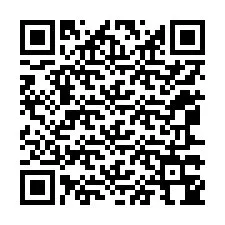 QR-koodi puhelinnumerolle +12067344450