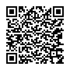 Código QR para número de telefone +12067354998