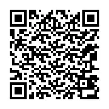 QR-koodi puhelinnumerolle +12067432051