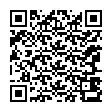 QR код за телефонен номер +12067433821