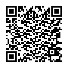 QR-code voor telefoonnummer +12067435318