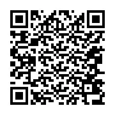 QR код за телефонен номер +12067436773