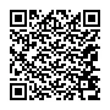 QR-код для номера телефона +12067436775