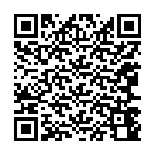 Kode QR untuk nomor Telepon +12067440232