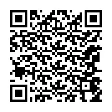 Kod QR dla numeru telefonu +12067454375