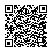 Codice QR per il numero di telefono +12067457266