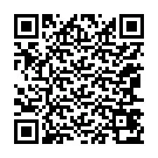 Código QR para número de teléfono +12067472474