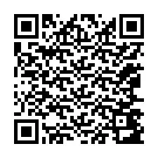 Código QR para número de telefone +12067483399