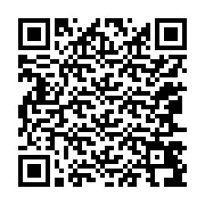 Código QR para número de telefone +12067496478