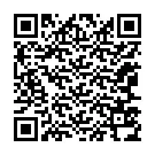 Código QR para número de teléfono +12067534535