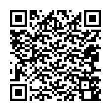 Kode QR untuk nomor Telepon +12067540627